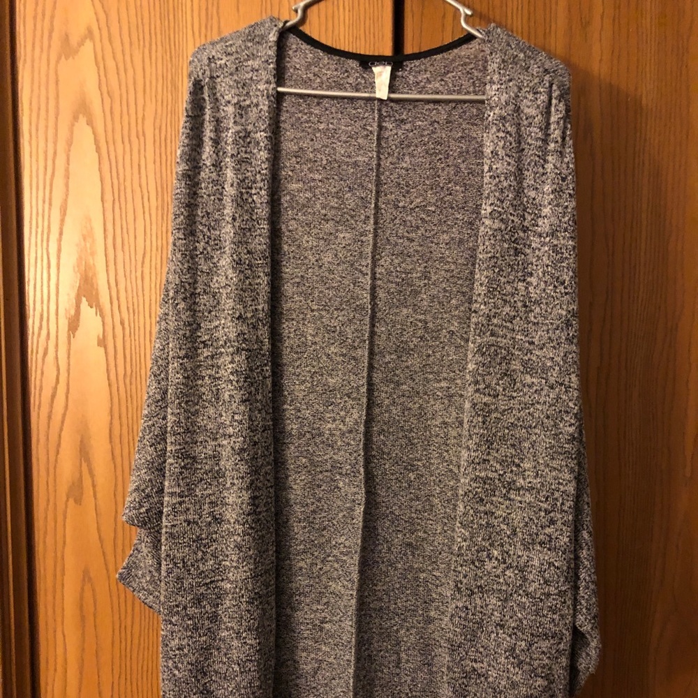 Grey cardigan - small